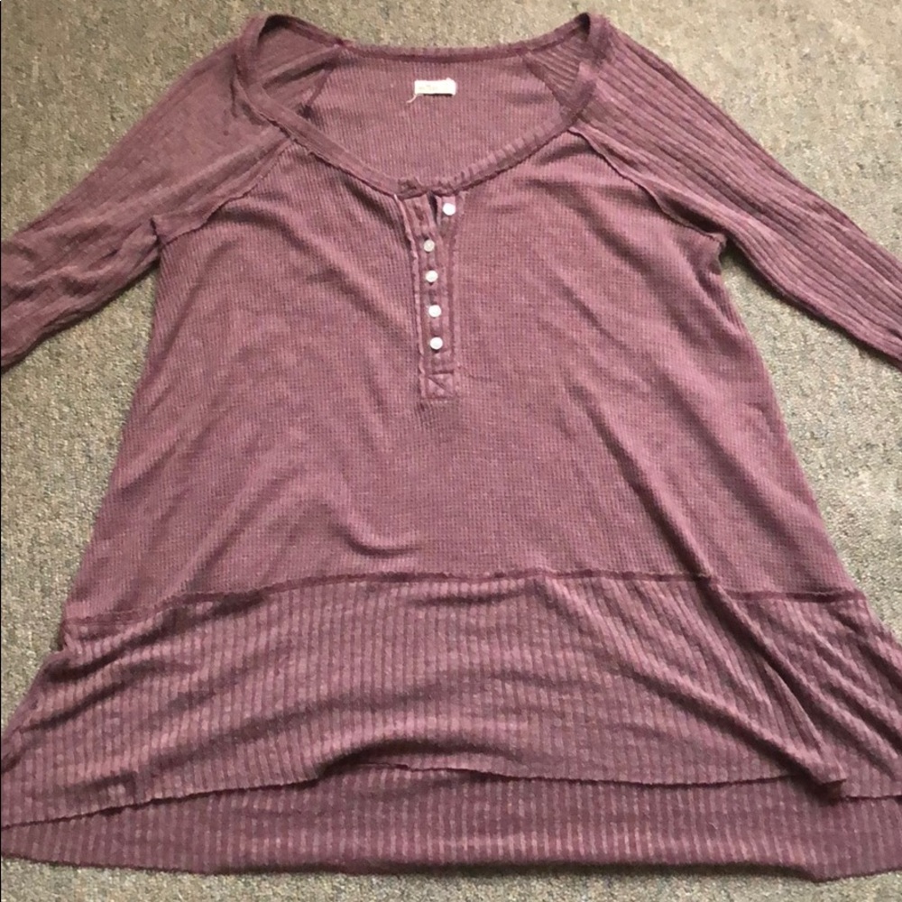 Hollister purple tunic